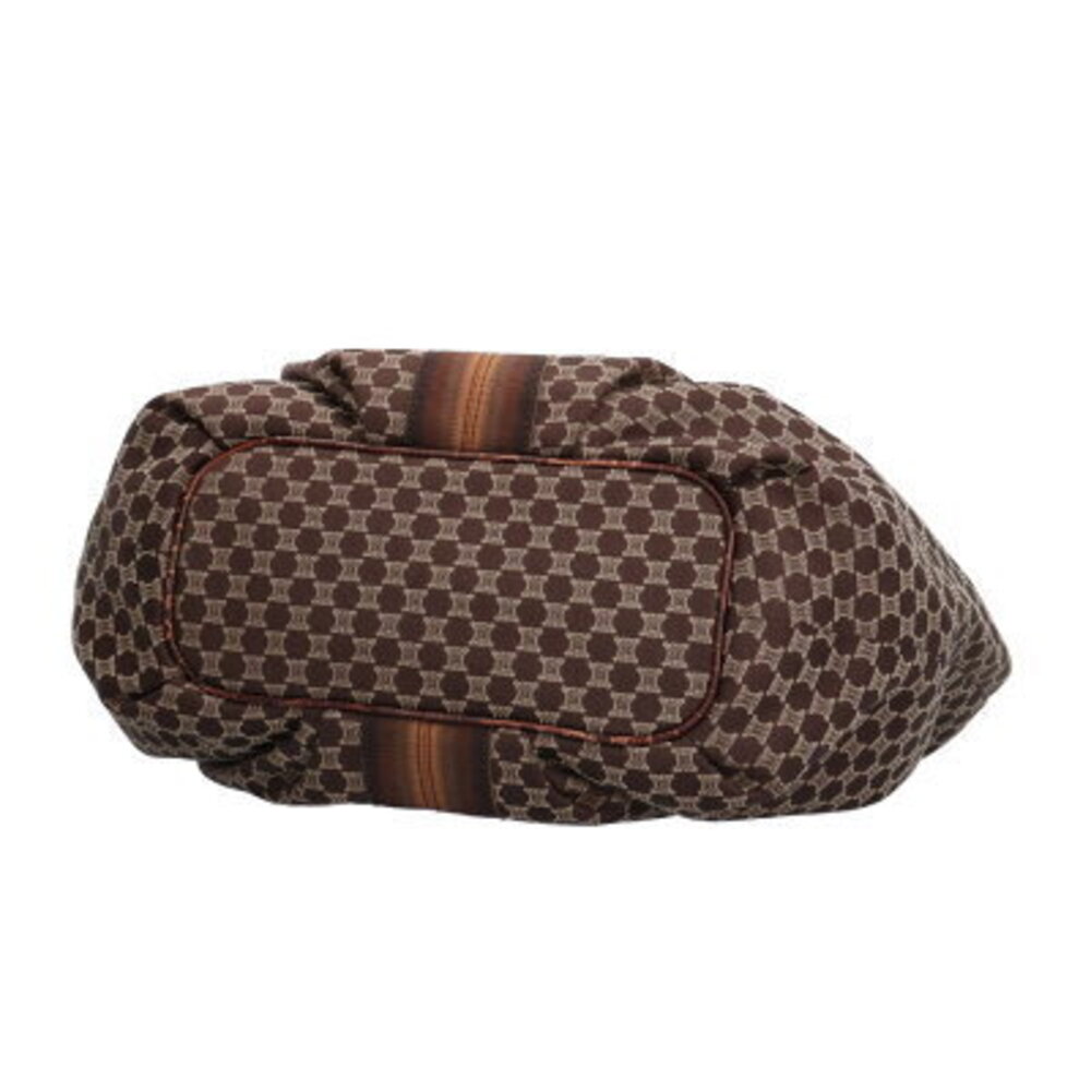 Celine Macadam Shoulder Bag Canvas Brown - Picture 5 of 7